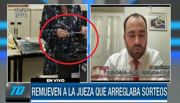 Destituyen a jueza por “amañar” sorteo