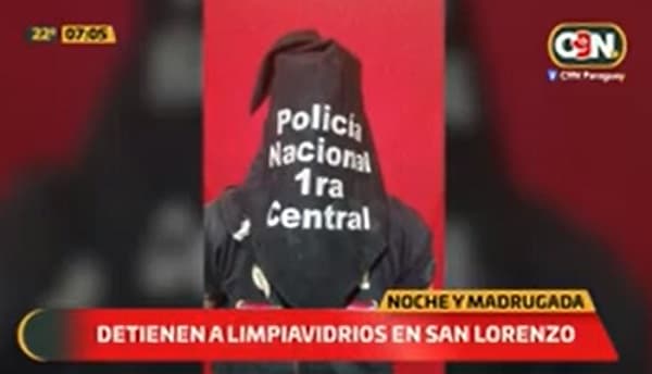 Detienen a limpiavidrios tras denuncias de amedrentamiento