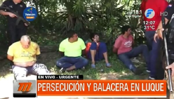 Detienen a “Kure blanco 2” y sus cómplices tras asalto a mano armada