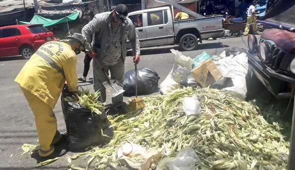 Recolectan 139.119 kilos de basura durante semana de Navidad en Mercado 4