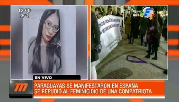 Se manifiestan en España por asesinato de compatriota de 25 años