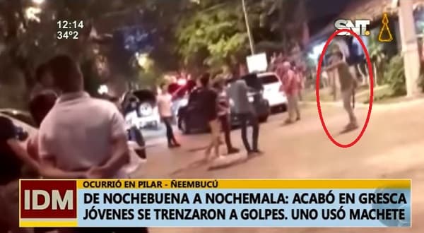 Dejan inconsciente tras golpiza a “machetero” en Pilar