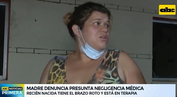 Madre de recién nacida denuncia negligencia en Clínicas