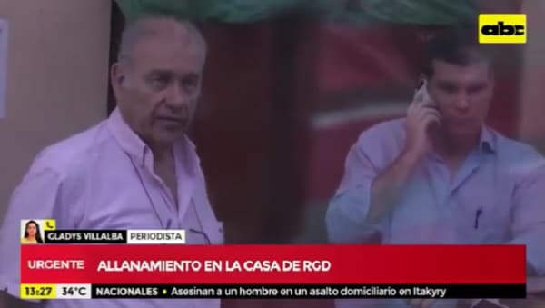 Allanan vivienda de Ramón González Daher