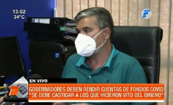 Gobernaciones deben rendir cuentas de fondos Covid-19, advierte diputado