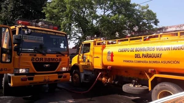 Bomberos voluntarios lanzan colecta anual con meta de G. 5.000 millones