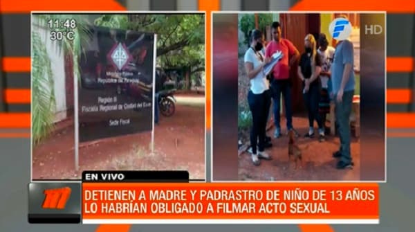 Detienen a madre y padrastro de niño obligado a grabar actos sexuales