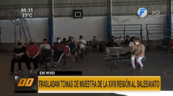Trasladan tomas de muestras de la XVIII Región al Salesianito