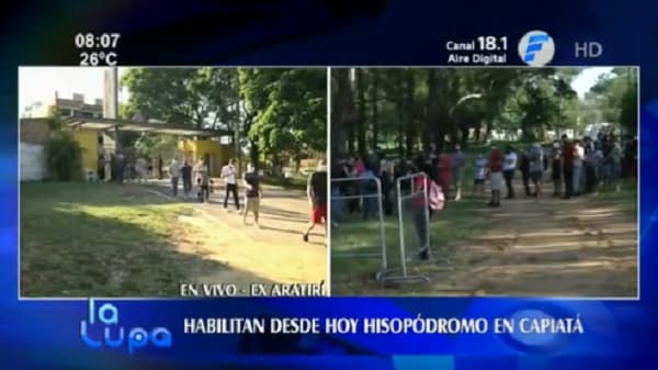 Aclaran que “hisopódromo” es exclusivamente vehicular