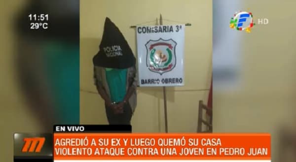 Mujer denuncia violencia y quema de vivienda por parte de su expareja
