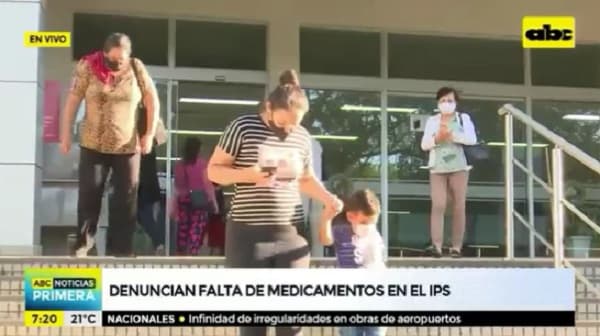 Denuncian  falta de medicamentos para algunas especialidades en IPS