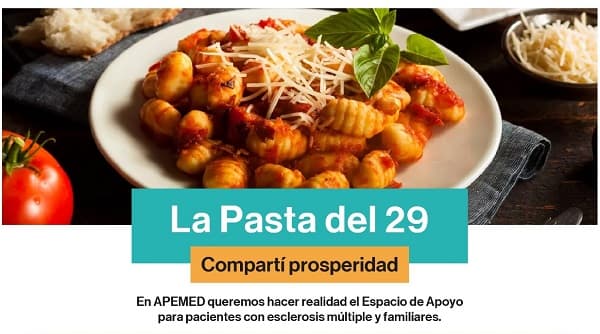 Invitan a almuerzo a beneficio de pacientes con esclerosis múltiple 