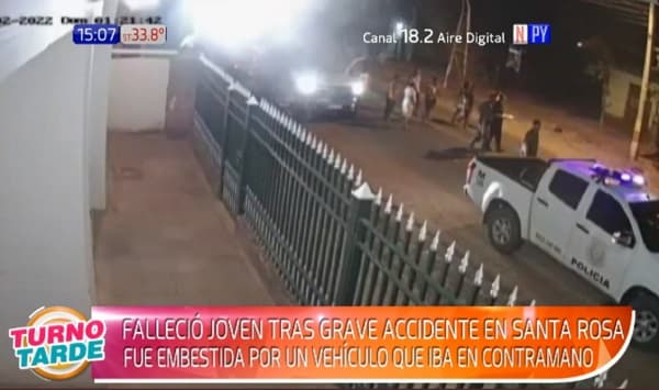 Muere adolescente atropellada en Santa Rosa