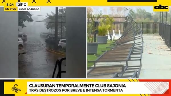 Clausuran temporalmente el Club de Puerto Sajonia por destrozos