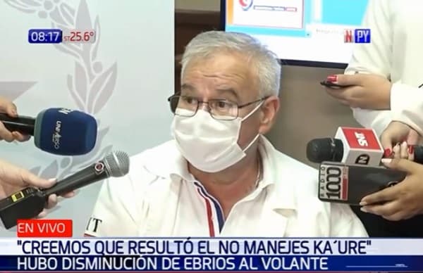 Registran disminución en accidentes viales