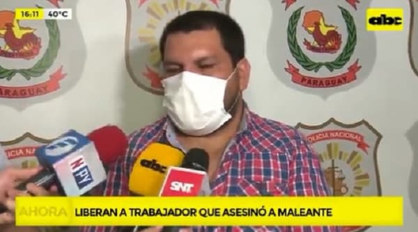 Liberan a trabajador que mató a delincuente en Fernando