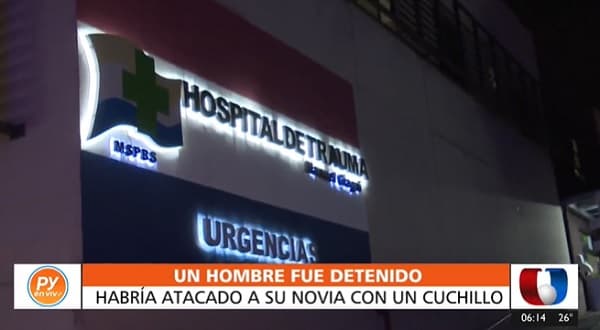 Mujer sufre heridas en el cuello y detienen a sospechoso