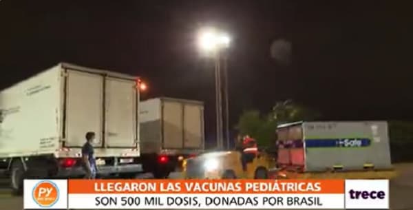 Vacunas pediátricas contra el Covid-19 llegan al país