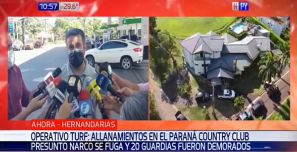 Demoran a 20 guardias de Paraná Country tras fuga de sospechoso