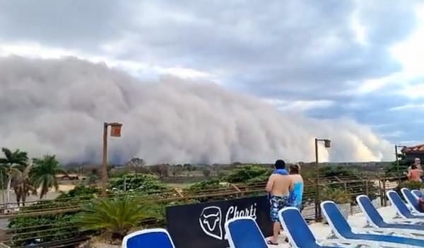 Imágenes “apocalípticas” acaparan las redes 