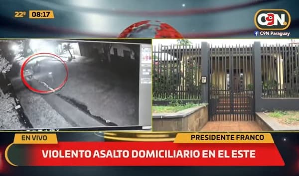 Grupo armado asalta a familia en Franco