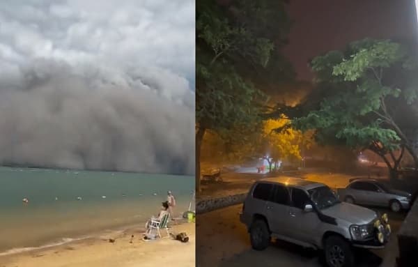 En Ayolas “anochece” en plena siesta 