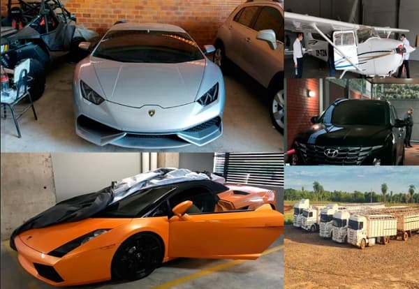 Incautan bienes por USD 100 millones en megaoperativo