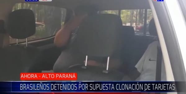 Detienen a brasileños tras intento de “clonación” de tarjetas