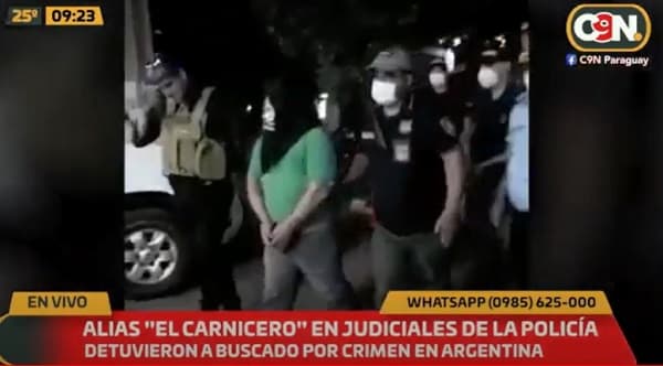 Interpol detiene a hombre buscado por crimen en Argentina