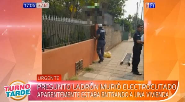 Hombre muere por descarga eléctrica al querer ingresar a vivienda, según sospecha
