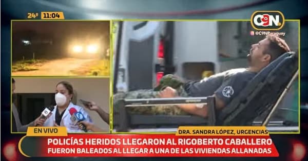 Policía que sufrió balazo en la boca es sometido a cirugía