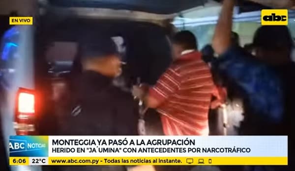 Trasladan a la Agrupación a herido en el Anfiteatro