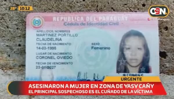 Mujer perece baleada en Yasy Cañy