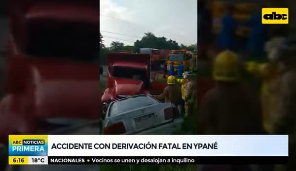 Conductor muere en choque frontal en Ypané