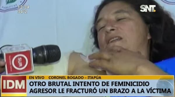 Madre sufre heridas tras ataque y sospechoso es su expareja