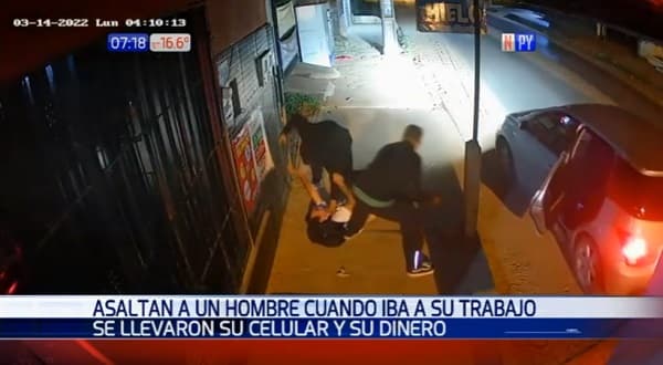 “Autochorros” asaltan, golpean y hasta desvisten a un hombre