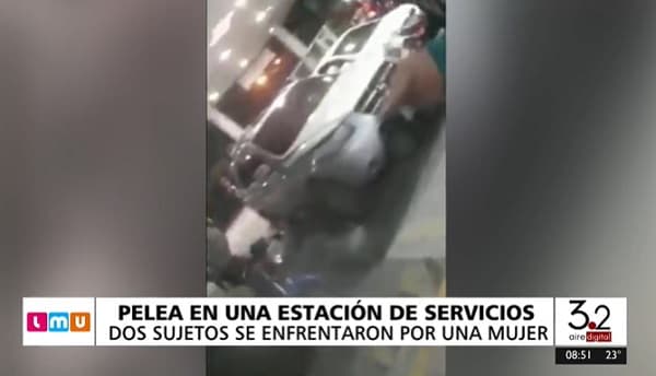 Pelea “por celos” acaba en batalla campal en surtidor