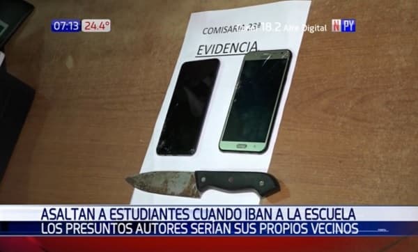 Capturan a vecino por asalto a estudiantes