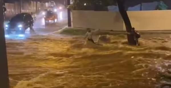 Senador agradece a trabajador que salvó a su hijo