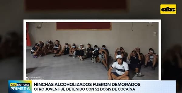 Hincha cae con más de 50 “moñitos” de droga en la previa del superclásico