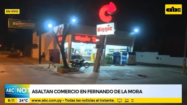 Asaltan local de Biggie en Fernando