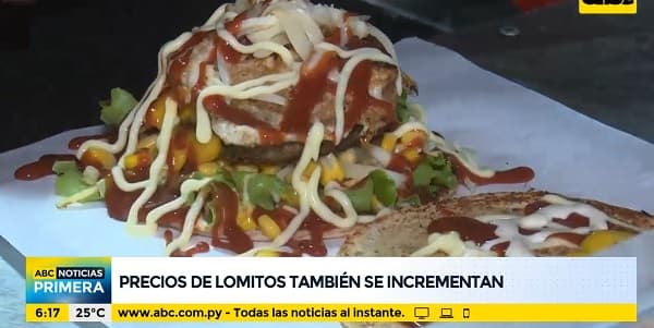 Lomito árabe sube de precio