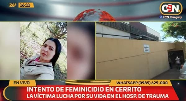 Mujer sufre disparo y principal sospechoso es su pareja
