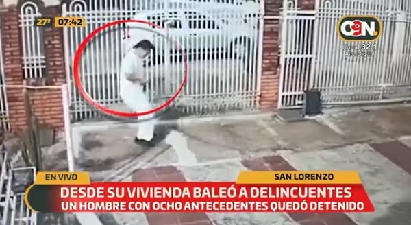 Dueño de frigorífico defiende su negocio a balazos en San Lorenzo