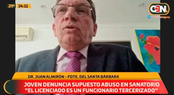 Desvinculan a funcionario denunciado por abuso sexual en sanatorio