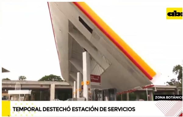 Tormenta causa estragos en Asunción y alrededores