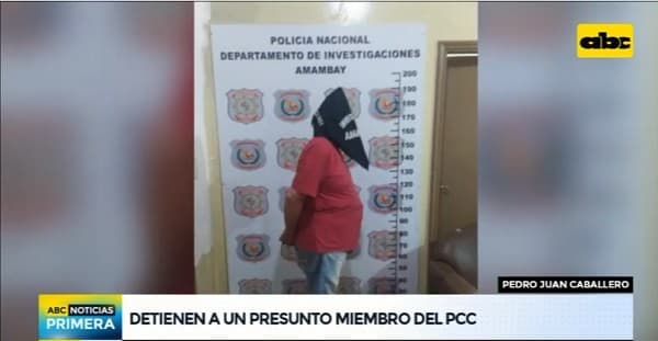 Detienen a miembro del PCC “vinculado” a atentado del festival Ja'umina