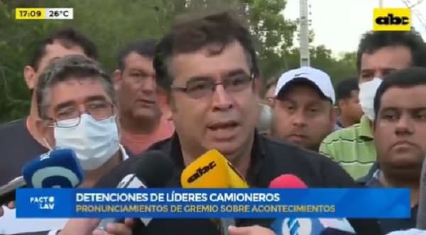 Camioneros dicen desconocer pedido de dinero para cesar manifestaciones