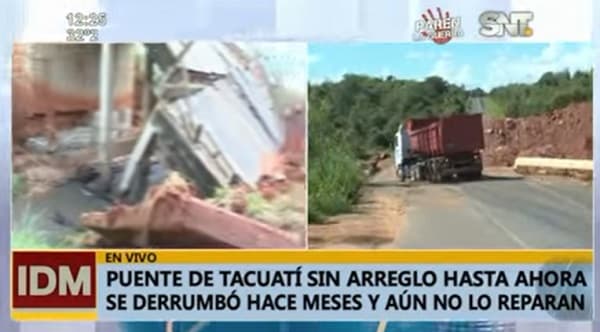Puente sigue sin ser repuesto tras fatal colapso