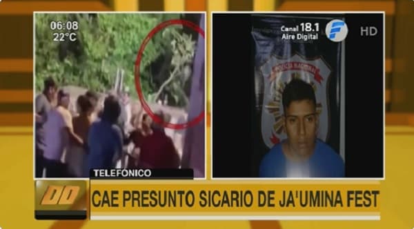 Detienen al “sicario” del Ja'umina Fest en Capitán Bado